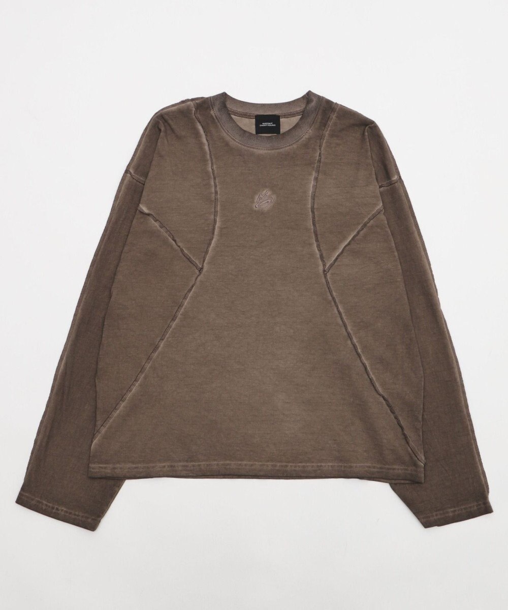 WEGO 【ユニセックス着用ITEM】MA55IVE　コールドダイスウィッチングロゴT（LS） 