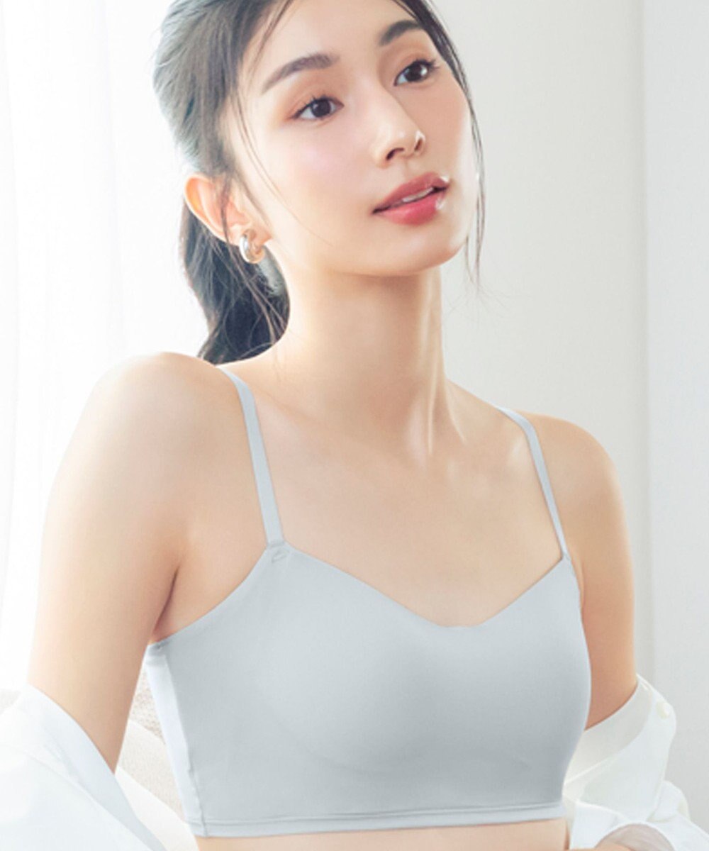 Wing ノンワイヤーブラ ラク きれいなバストシルエット さらっと快適 【シンクロハーフトップ】 ブラトップ 3Lまで対応 大きいサイズ KB1040 ウイング／ワコール 