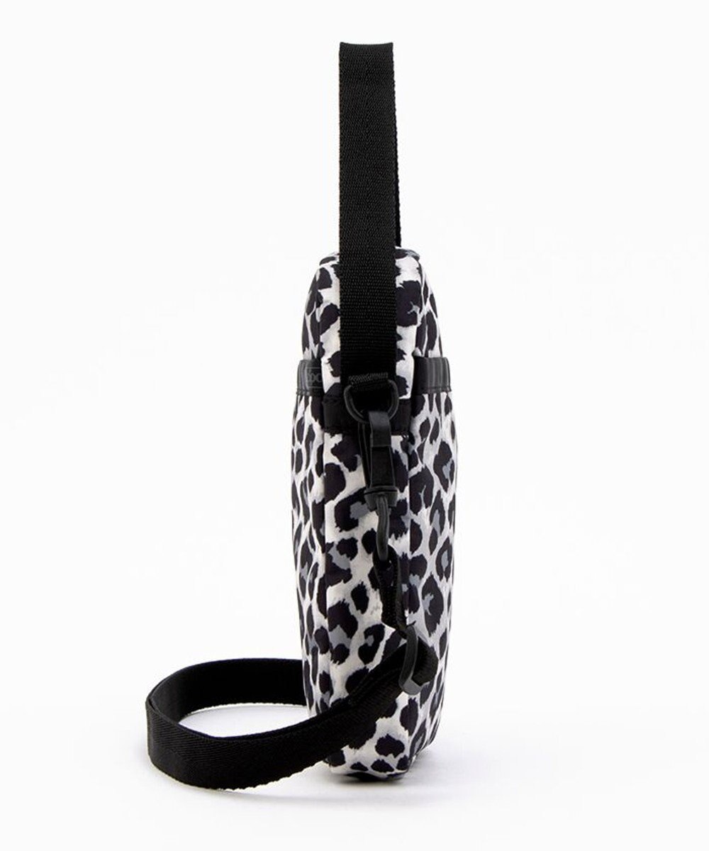 LeSportsac MINI PHONE CROSSBODY/ニュートラルレオパード 
