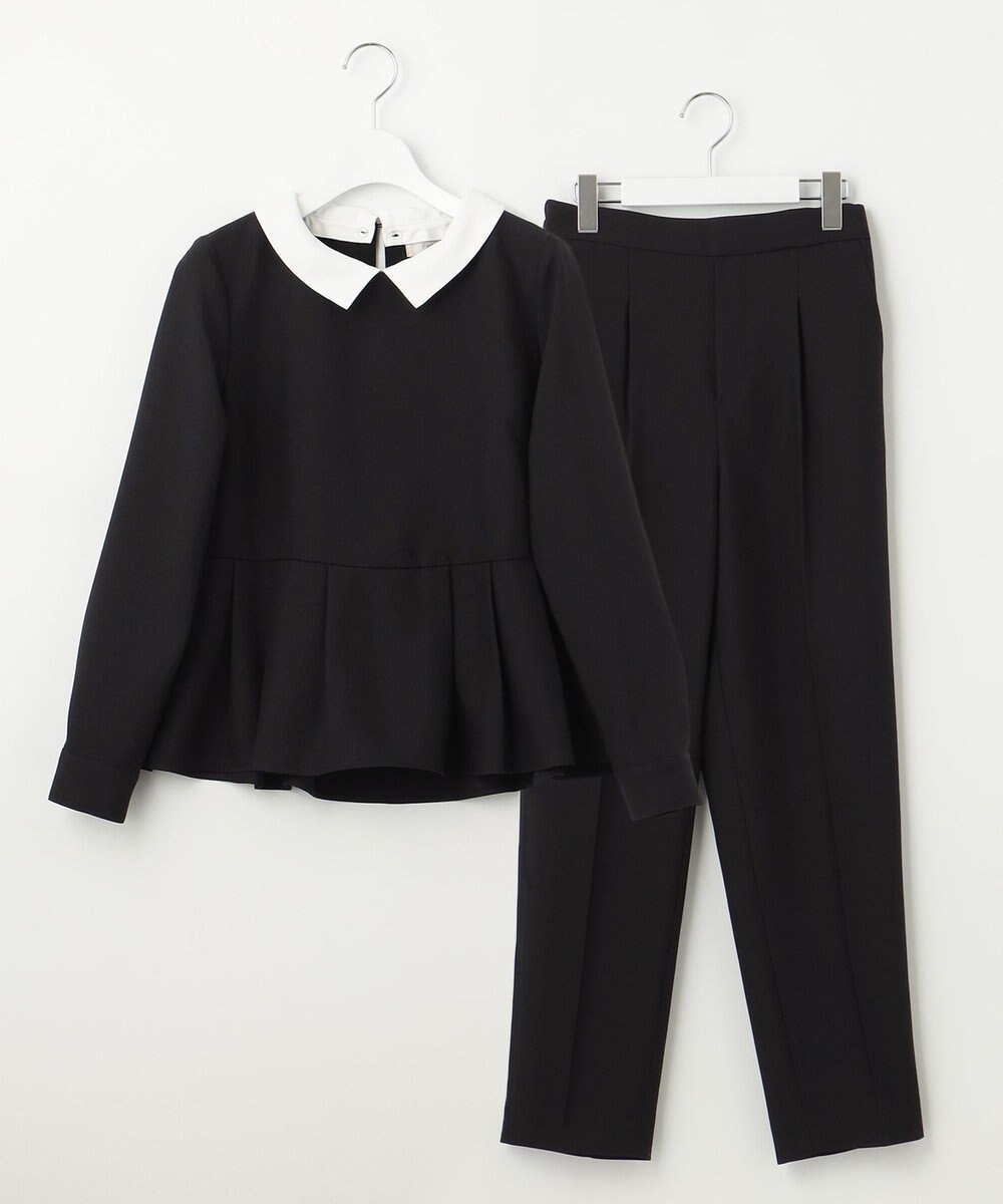 Feroux 【洗える】2WAY 美シルエット セットアップ 