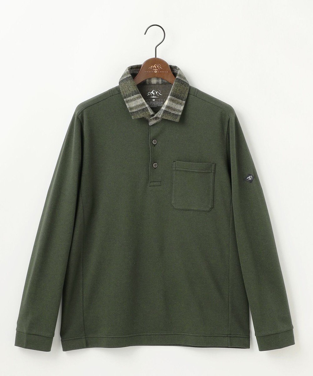 JOSEPH ABBOUD MOUNTAIN 【オーガニックコットン使用/JAPANファブリック】アウトドア ポロ 