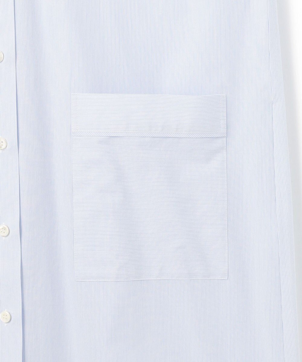 uncrave コットンクロスストライプ シャツワンピース 