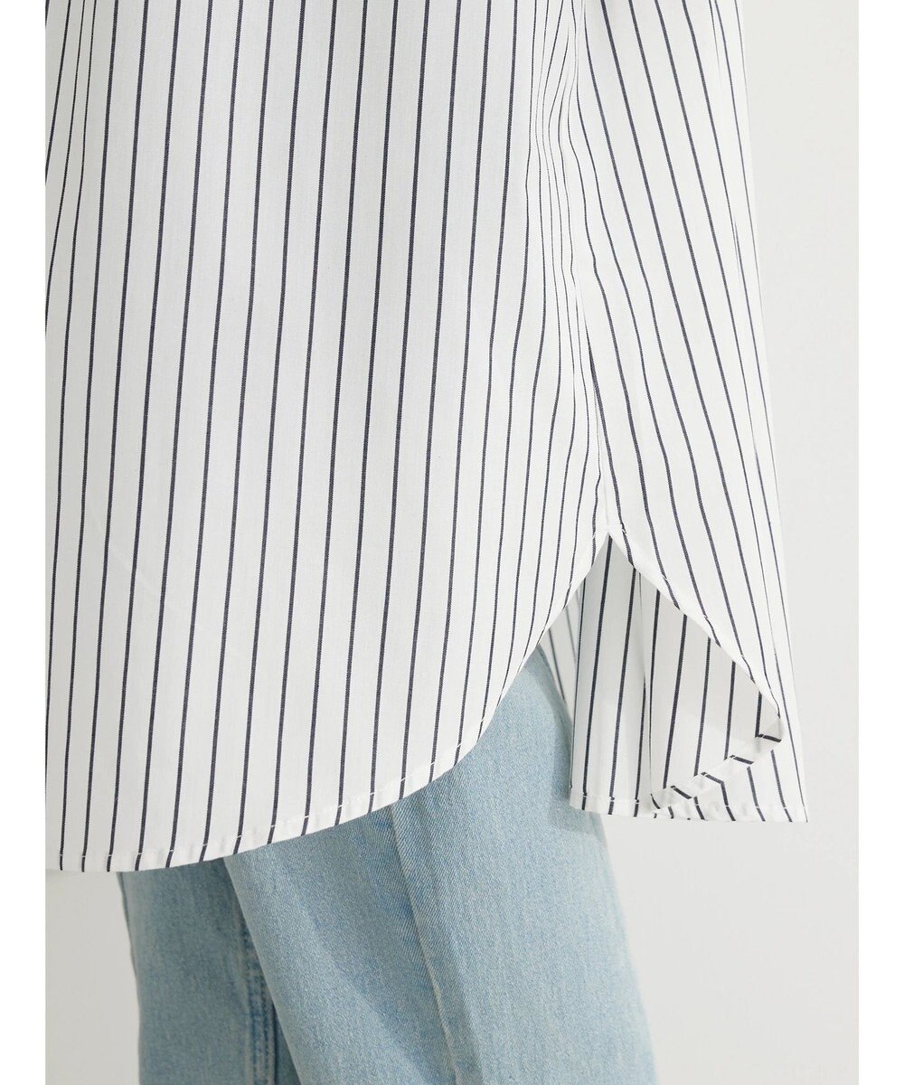 Green Parks ミドル丈シャツワンピース 