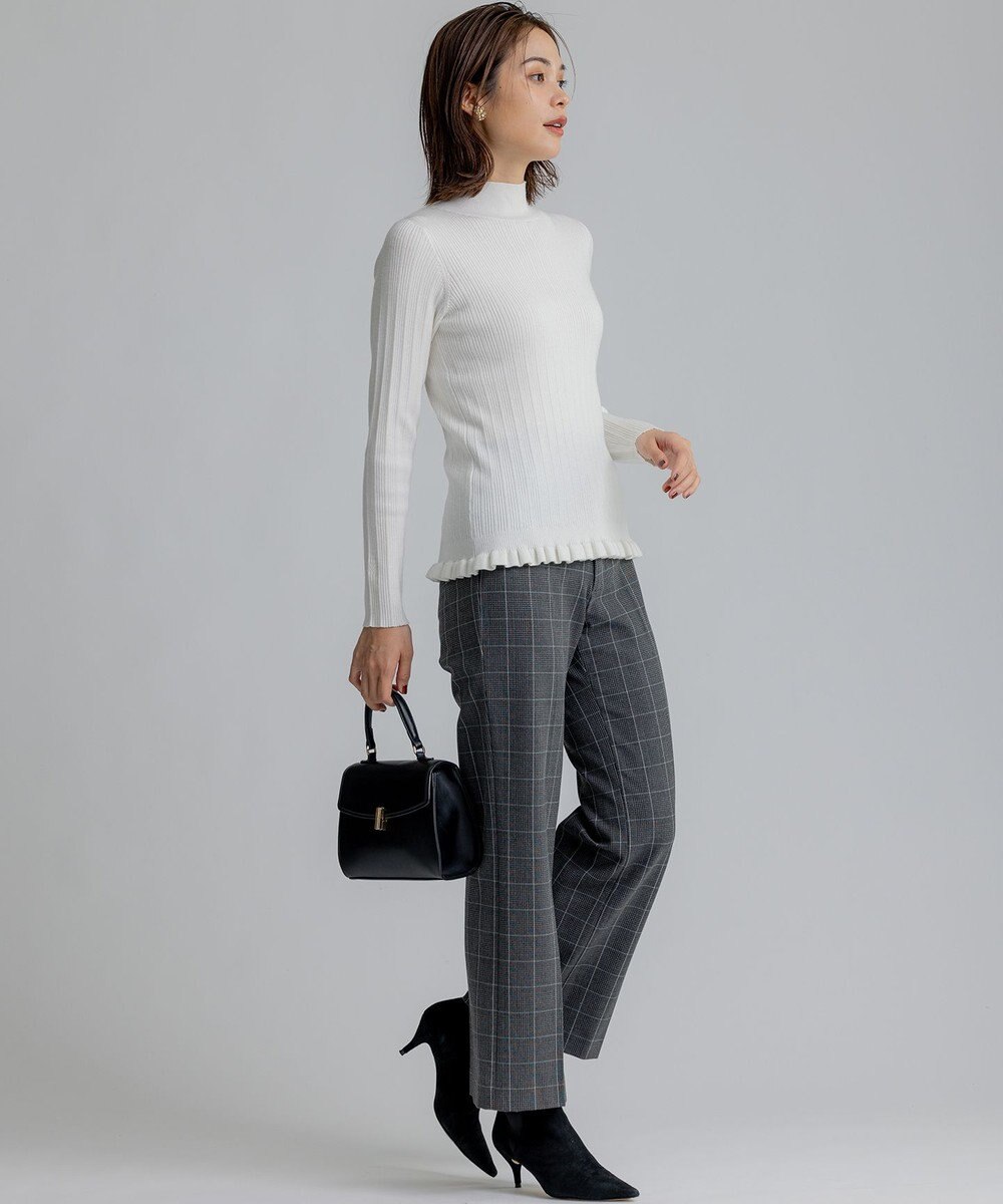 組曲 リブハイネック  ニット 