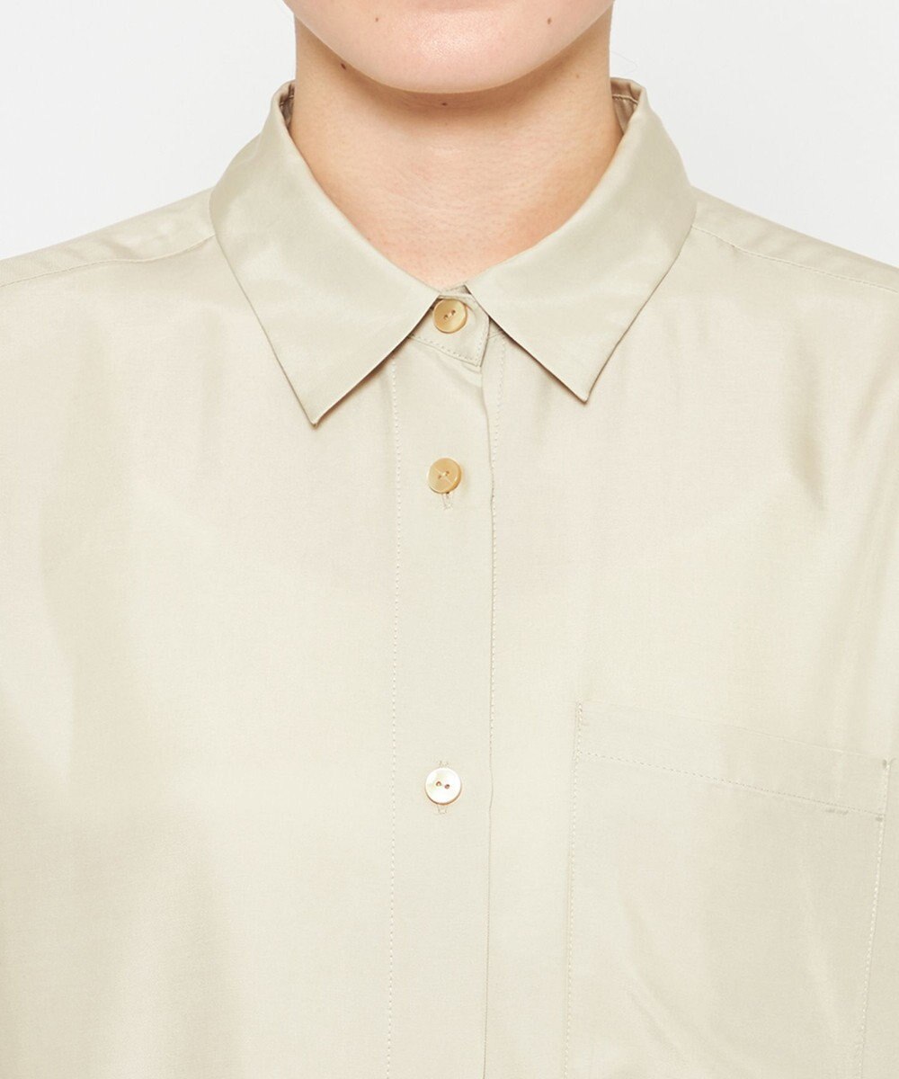 uncrave フィブリルシャンブレー ミドルシャツ 