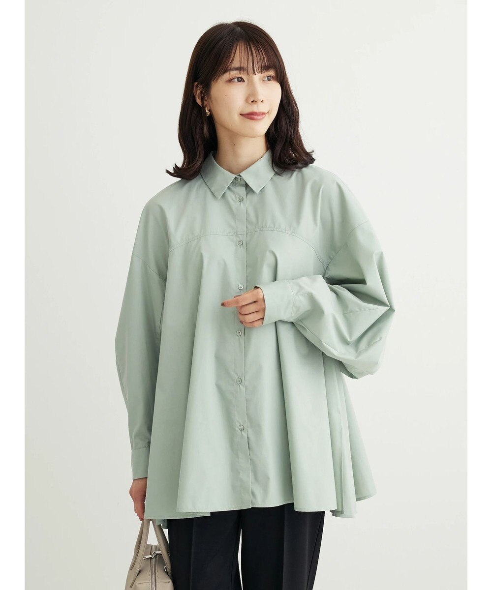 Green Parks ・ｆｕｒｒｙ　ｒａｔｅ　変形キリカエシャツチュニック 