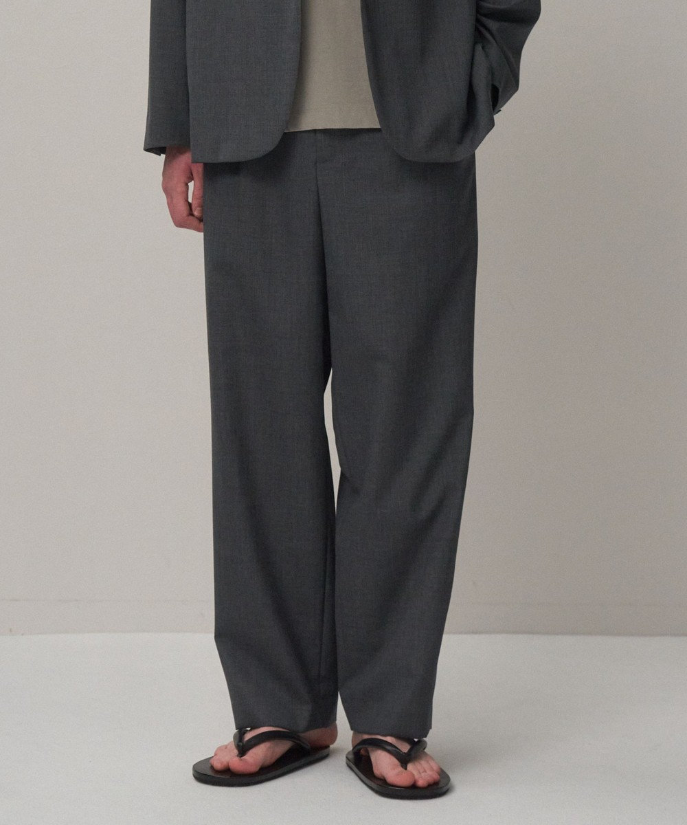 ATON WOOL TROPICAL | ルーズフィットパンツ - UNISEX 