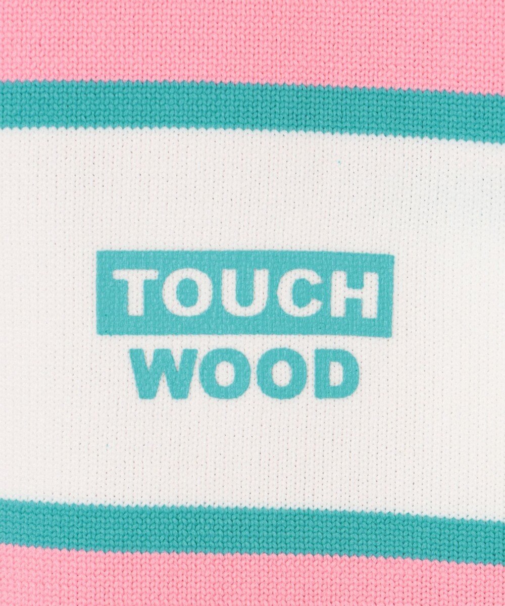 PW CIRCULUS 【WOMEN】【洗える/イージーケア】ロゴ ボーダー ニット ゴルフウェア レディース 