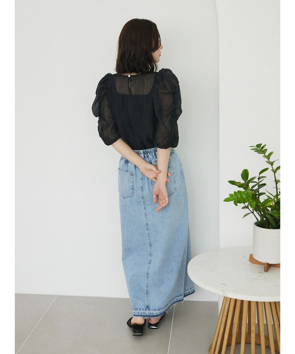 Green Parks ・ＡＮＤ　ＳＥＡＲＣＨ　シアーパワーショルダーブラウス 