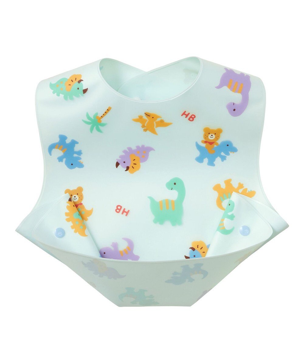 MIKI HOUSE HOT BISCUITS 長袖Tシャツ＆お食事スタイセット【BOX付き】 