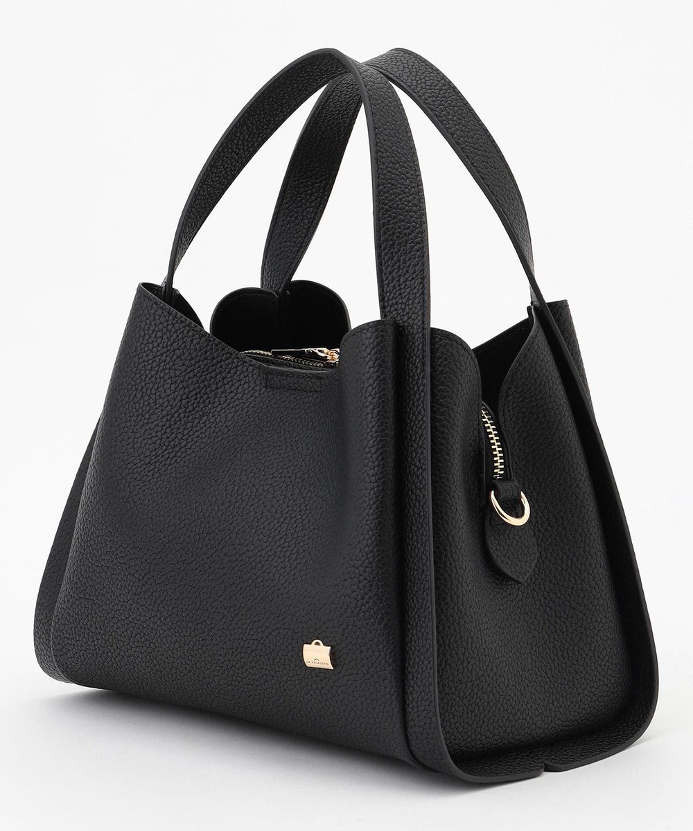 LA BAGAGERIE ソフトシュリンク2WAYハンドバッグ small 