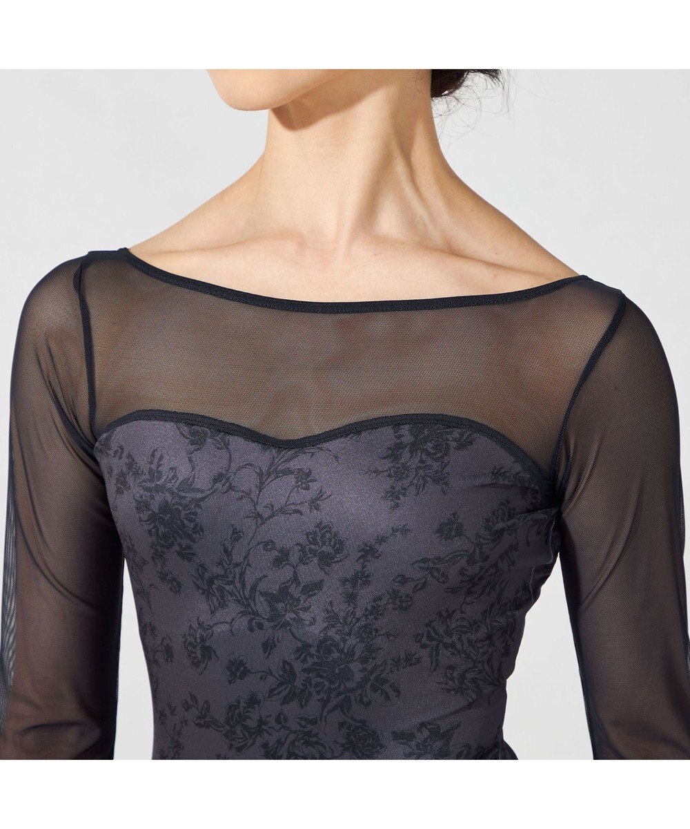 Chacott 6分袖レオタード 