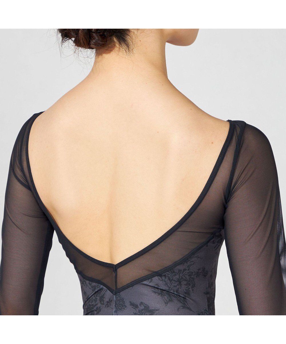 Chacott 6分袖レオタード 