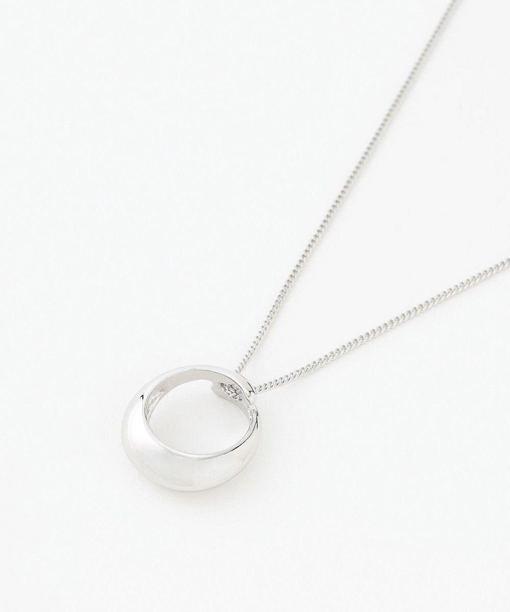 J.PRESS LADIES ボリュームリング ワントップ ネックレス 