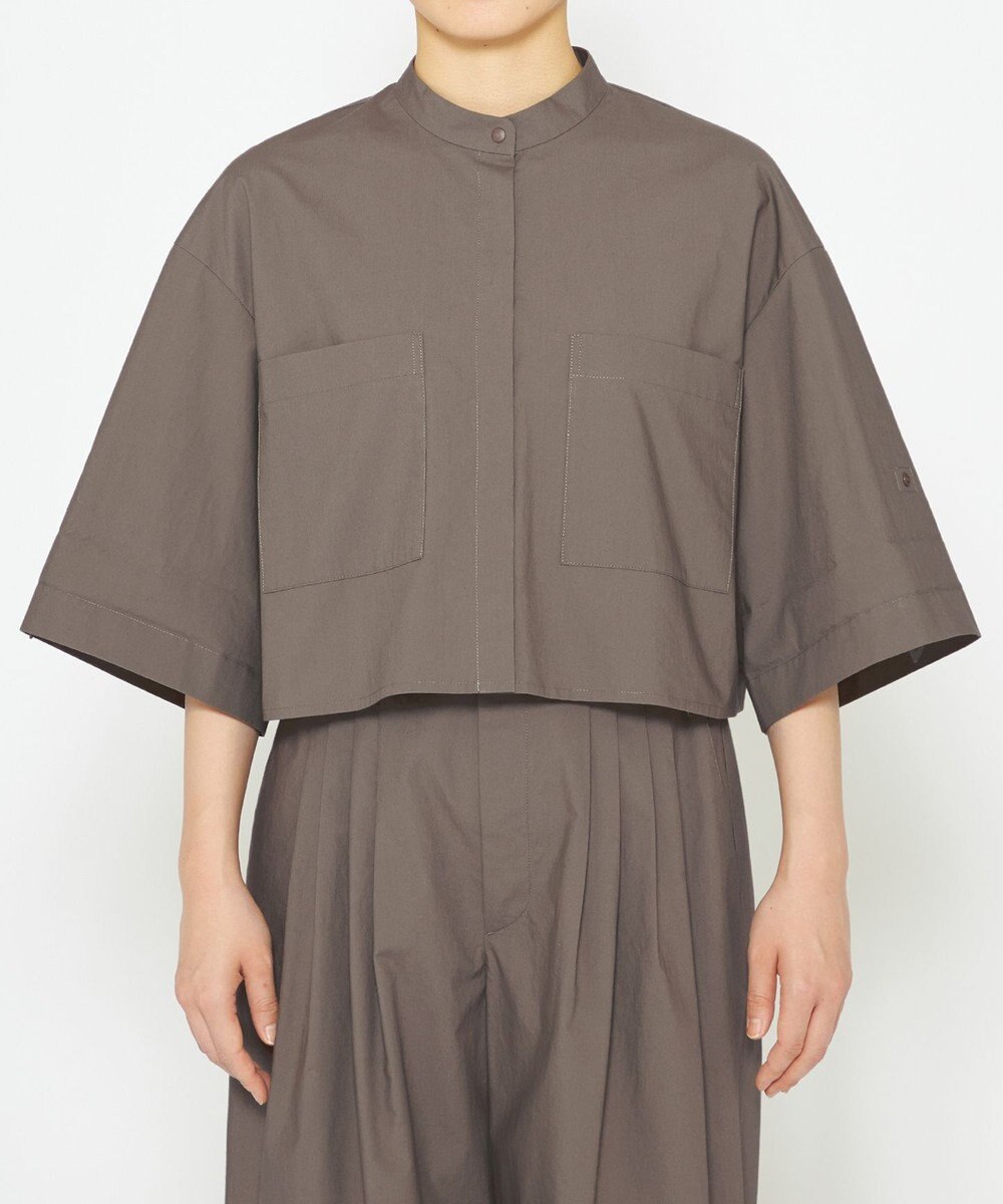 uncrave 【洗濯機洗い可】カラータイプライター ショートシャツ（uncrave WHITE） 