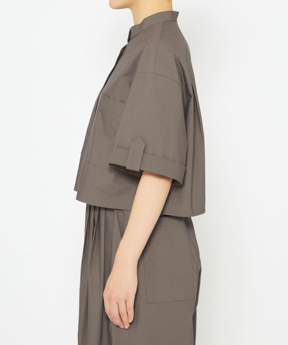 uncrave 【洗濯機洗い可】カラータイプライター ショートシャツ（uncrave WHITE） 