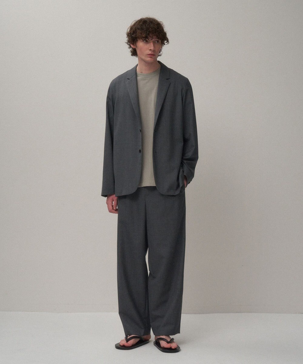 ATON WOOL TROPICAL | ルーズフィットパンツ - UNISEX 