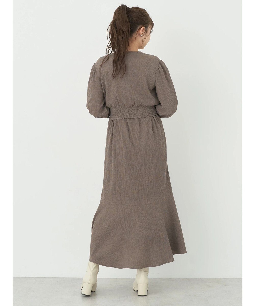 earth music&ecology ＳＥＴ２点カシュクールプルオーバー＋ワンピース 