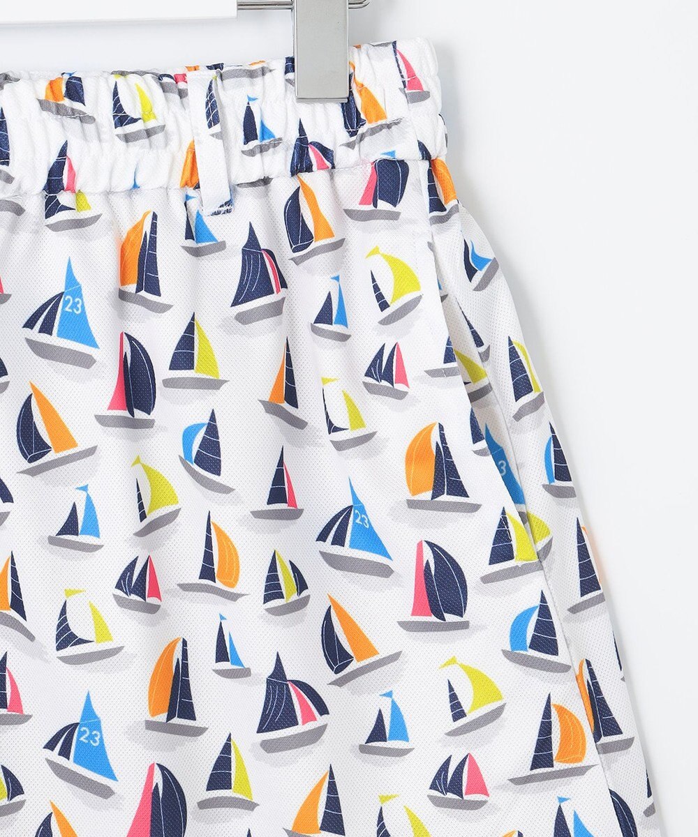 23区GOLF 【WOMEN】【吸水速乾・UVケア】マルチヨットプリント スカート 