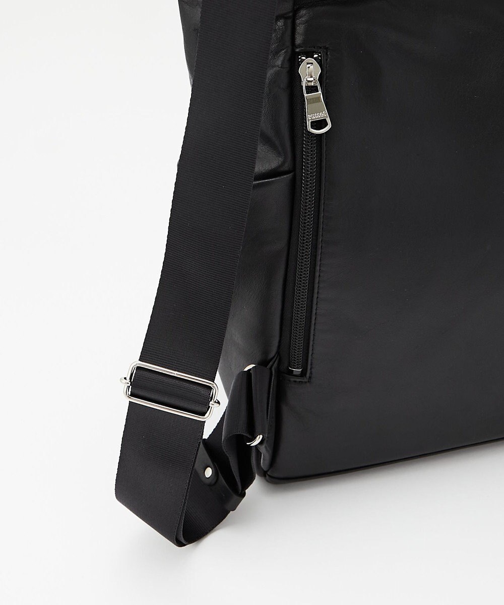 russet ＜約10リットル/690g＞2ハンドルレザーリュックサック(SF-259) 