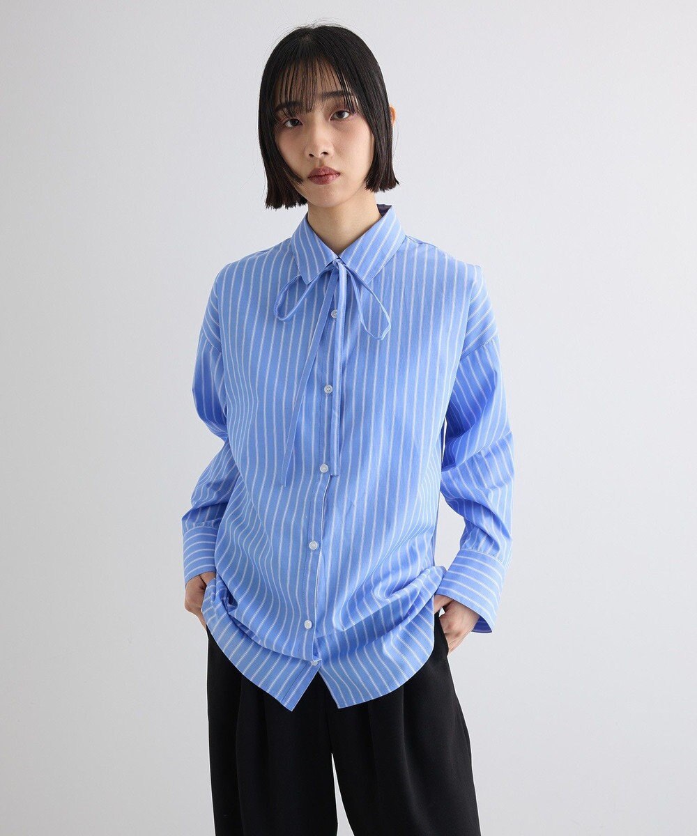 Green Parks ボウタイシャツ 