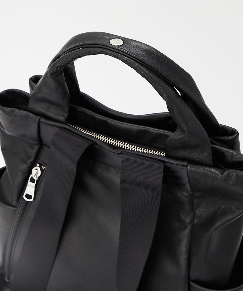 russet ＜約10リットル/690g＞2ハンドルレザーリュックサック(SF-259) 