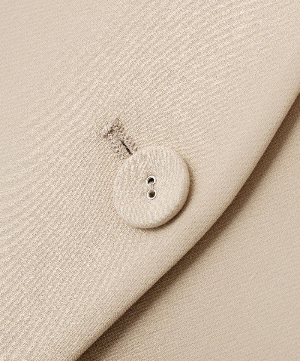 YECCA VECCA ストレッチノーカラージャケット 