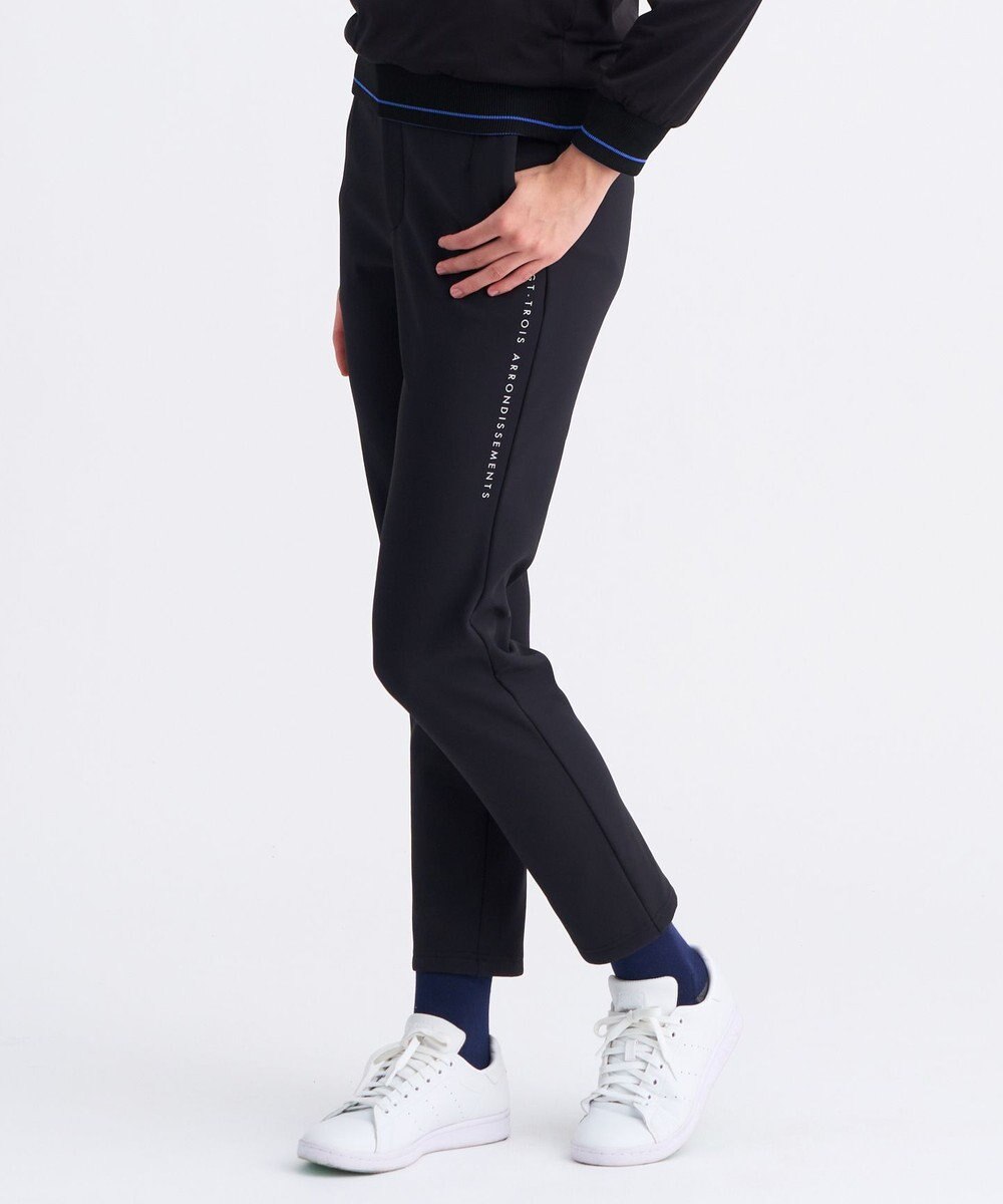 23区GOLF 【WOMEN】トリコットボンディングテーパードパンツ 