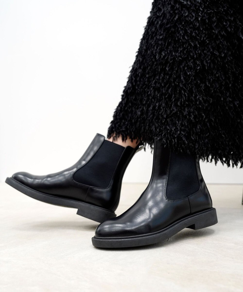APOM 本革ウォータープルーフチェルシーブーツ30 