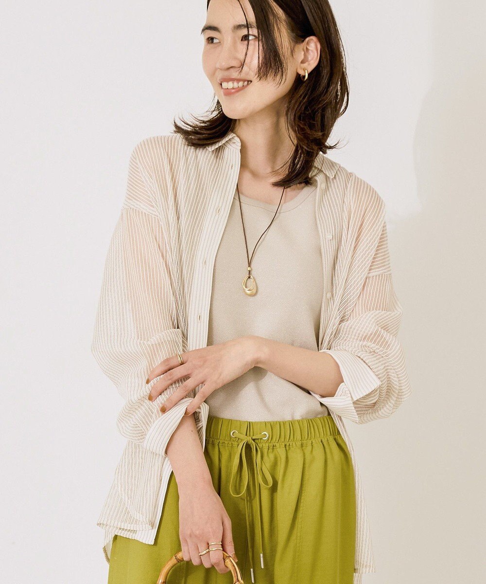 AMERICAN HOLIC メッシュ長袖シャツ【WEB限定カラー有り】 