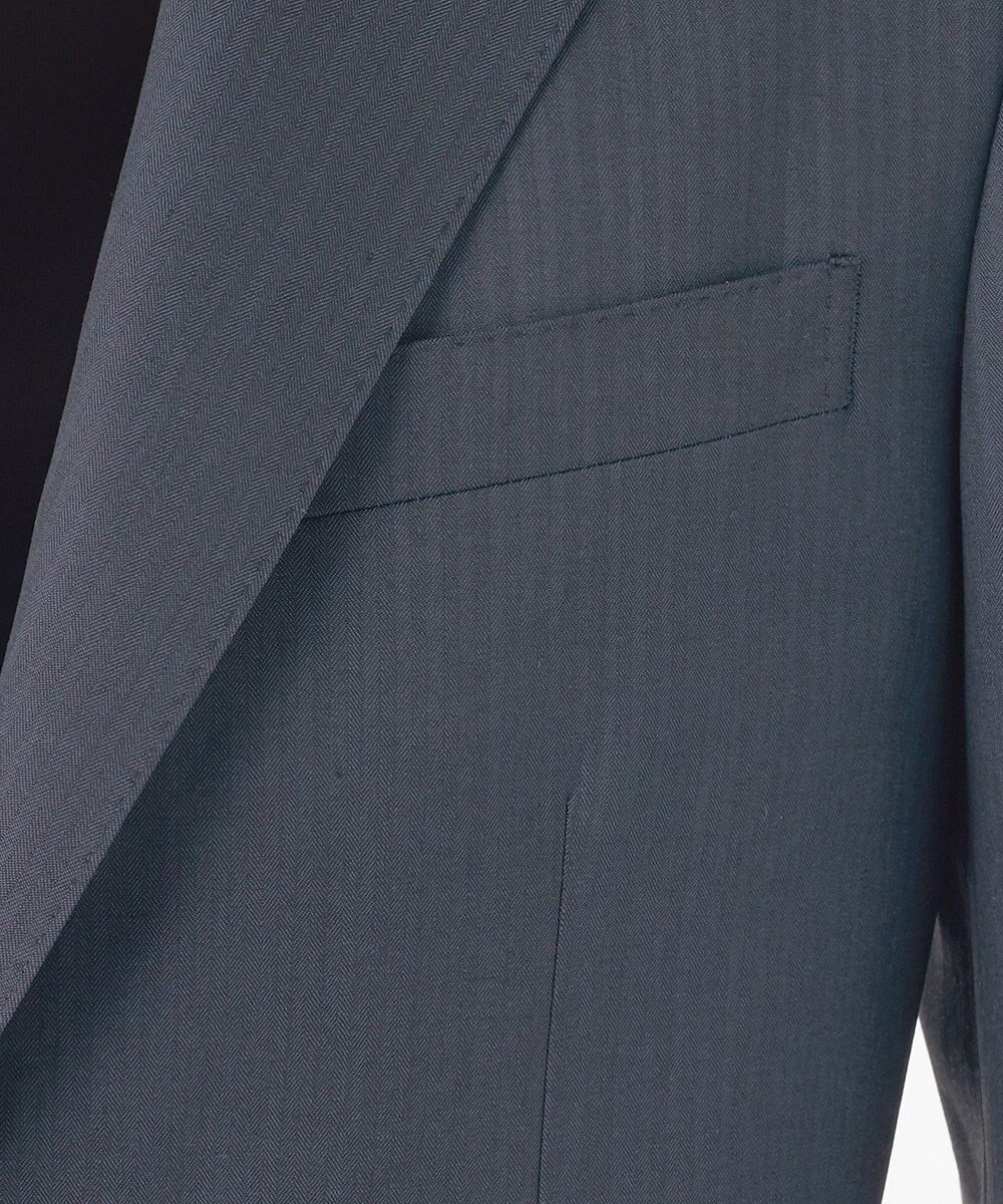 J.PRESS MEN 【WEB・一部店舗限定】インディゴルックヘリンボーン スーツ 