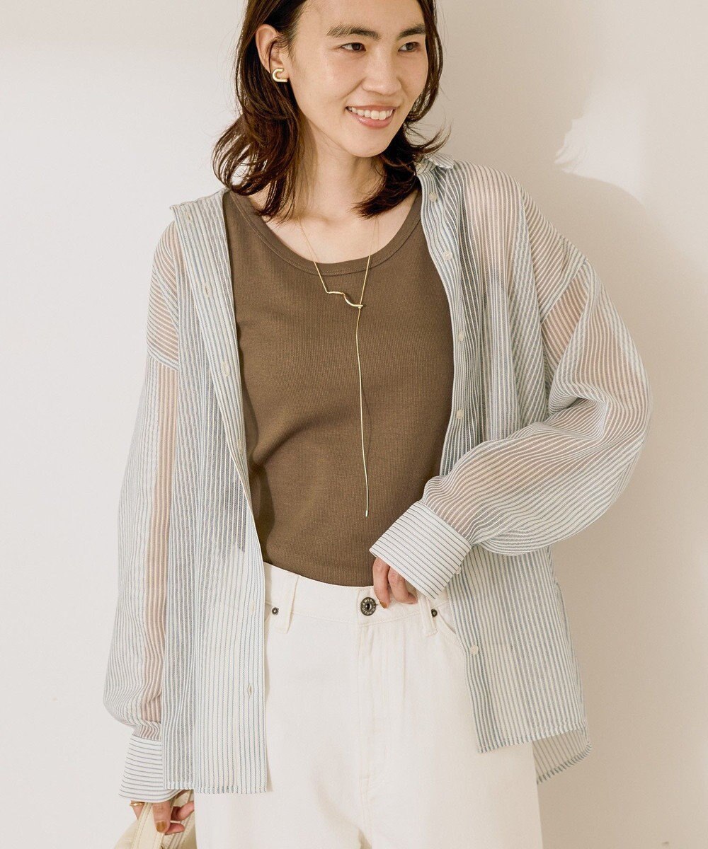 AMERICAN HOLIC メッシュ長袖シャツ【WEB限定カラー有り】 