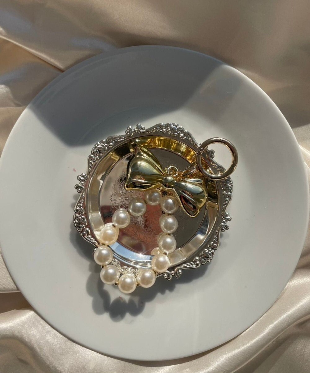 WEGO リボンフープキーホルダー 