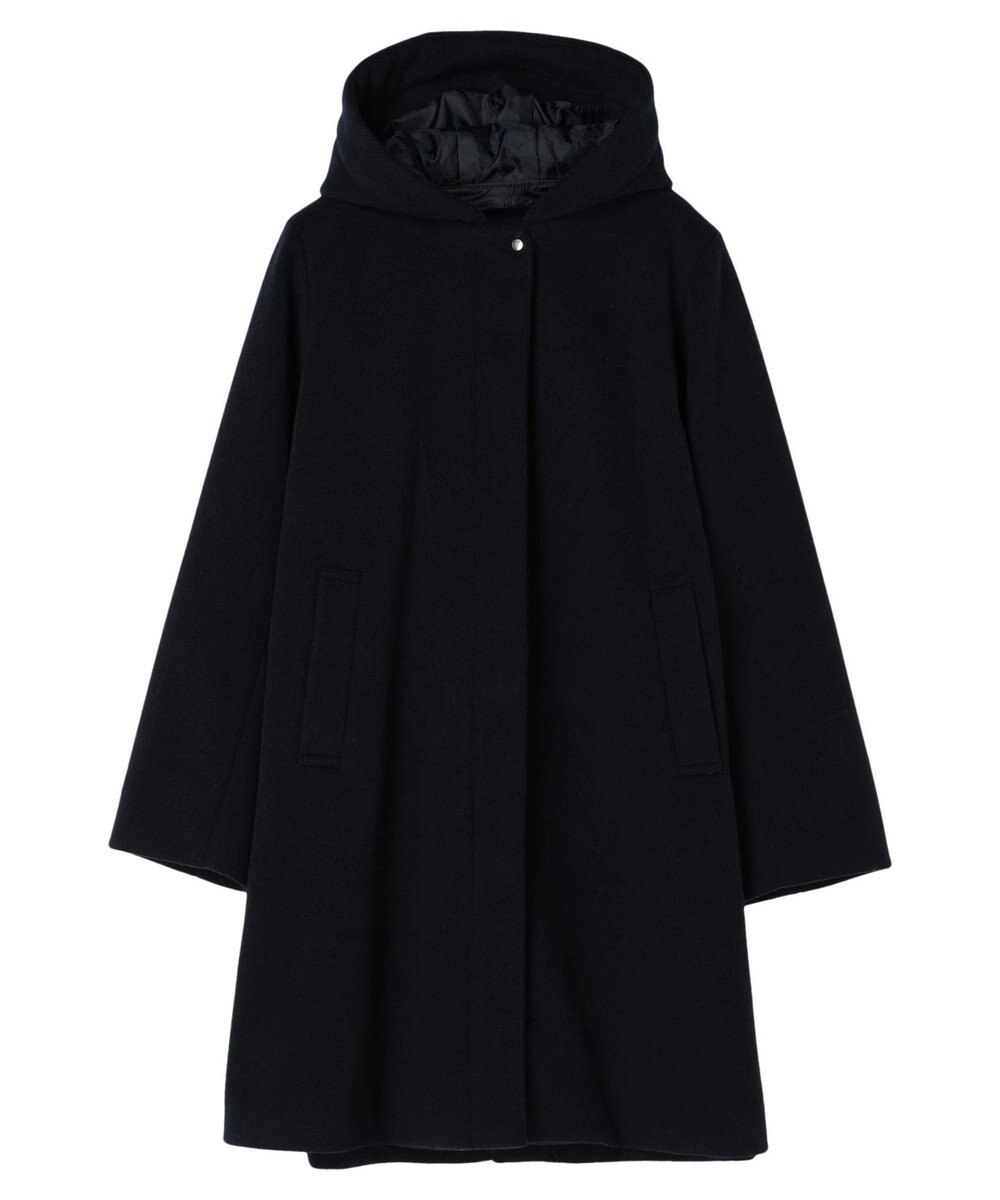 Green Parks ２ｗａｙフード取り外し比翼コート 