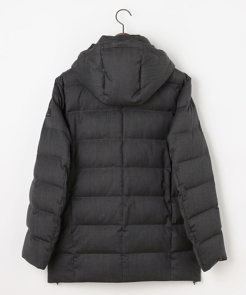 JOSEPH ABBOUD 【フード取り外し可】ライトメリノダウン ブルゾン 