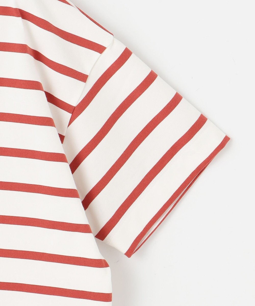 自由区 S 【洗える】ボーダーワイドBIG Tシャツ 