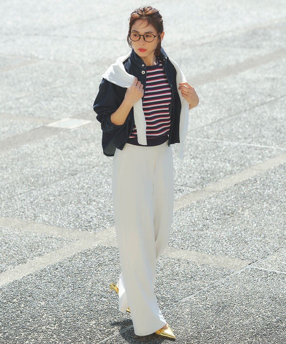 ANY ツインニットセット（ノースリーブニット＋カーディガン） 