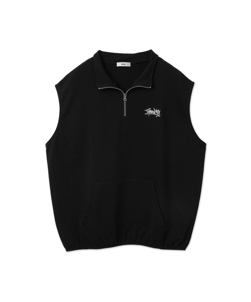 WEGO 【ユニセックス着用ITEM】ノースリハーフジッププルオーバー 