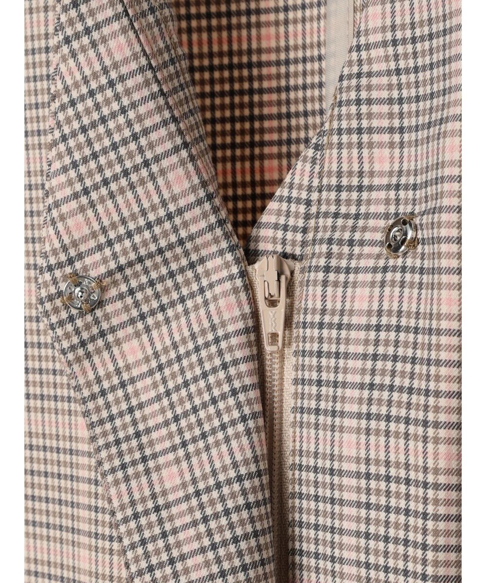 earth music&ecology フロントジップジャンスカ 