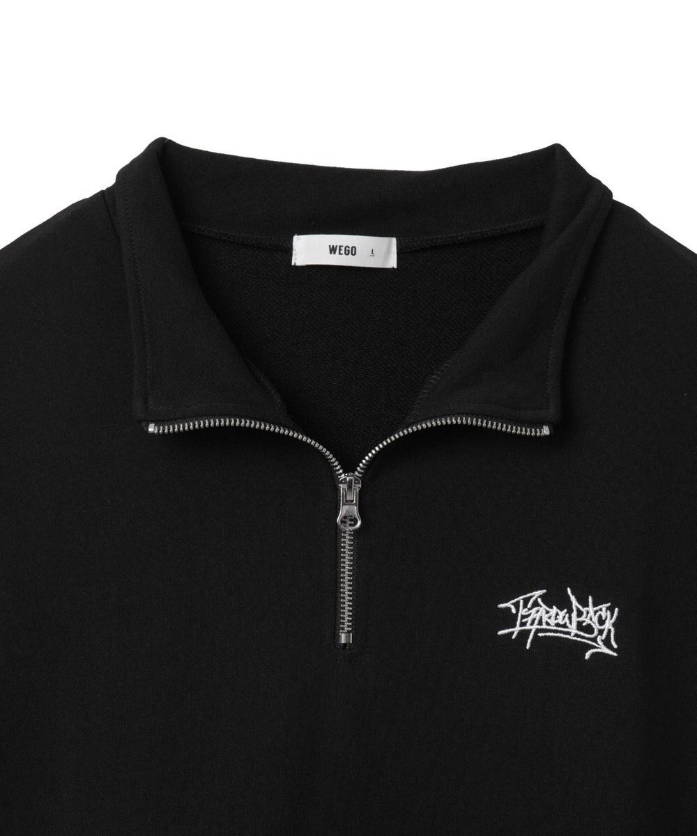 WEGO 【ユニセックス着用ITEM】ノースリハーフジッププルオーバー 
