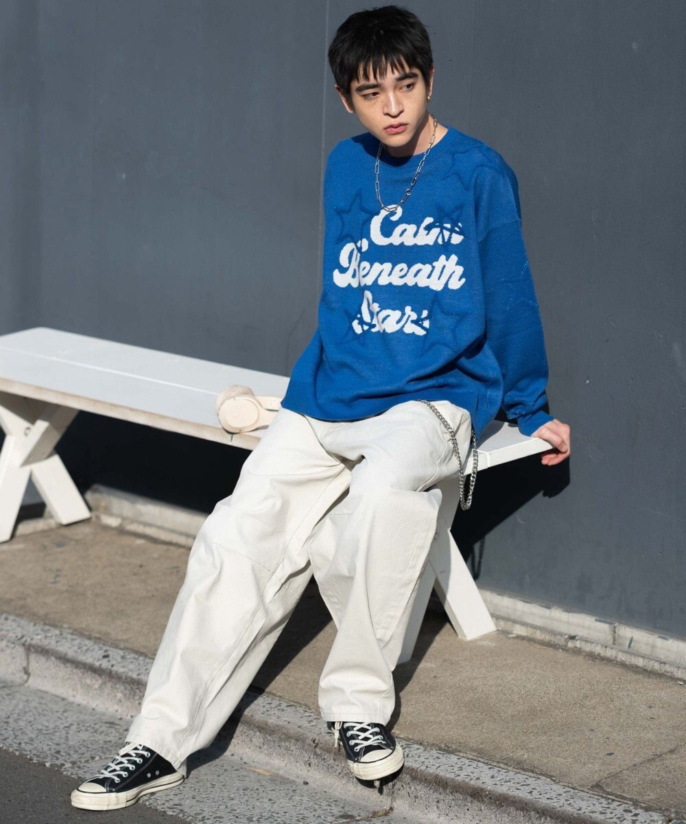 WEGO 【ユニセックス着用ITEM】パイルジャガードプルオーバー 