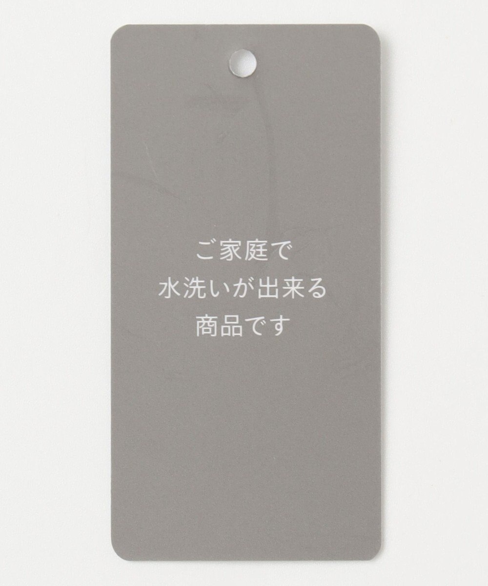 自由区 【洗える】バックサテンアムンゼンストライプ ブラウス 