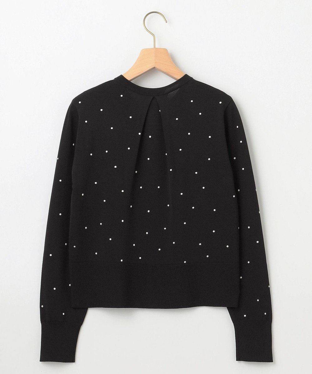 組曲 【WEB限定】ドットニット カーディガン 