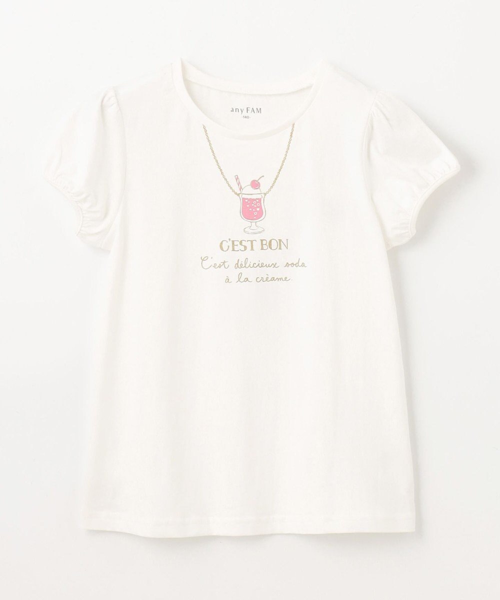 ANY KIDS 【WEB限定】7days プリント 半袖 Tシャツ 