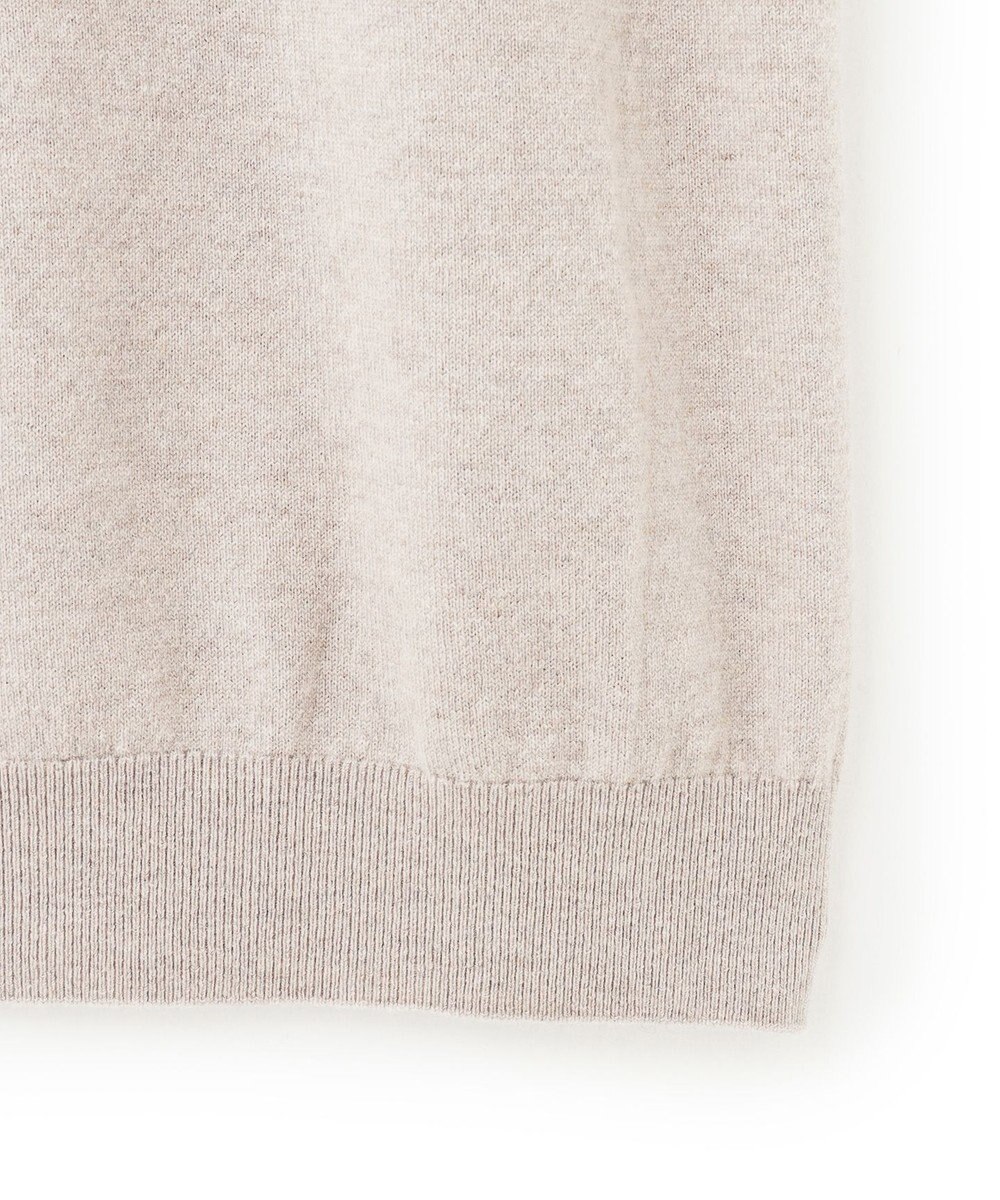 23区 S 【洗える】カシミヤブレンド タートルネック ニットワンピース 