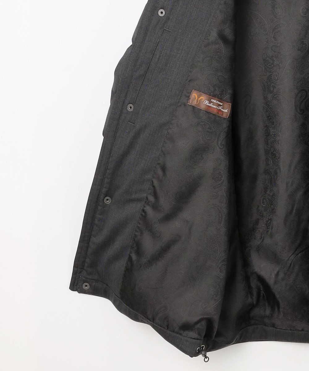 JOSEPH ABBOUD 【フード取り外し可】ライトメリノダウン ブルゾン 