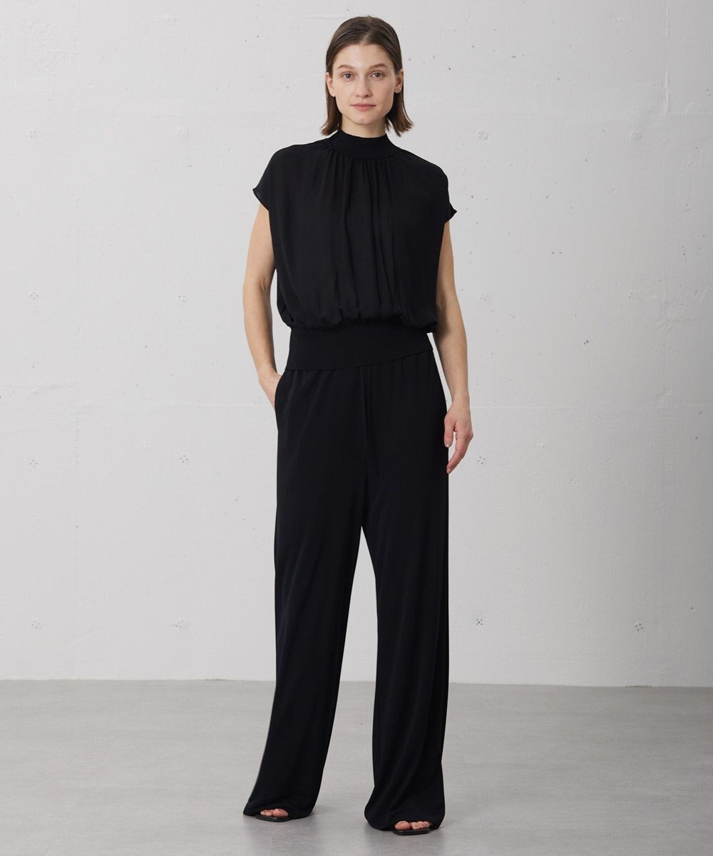 BEIGE， 【WEB限定】MONSTERA / ニットブラウス 