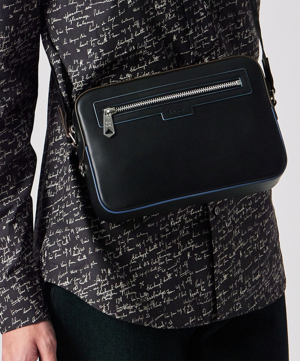 Paul Smith ロゴエンボス ミニショルダーバッグ 