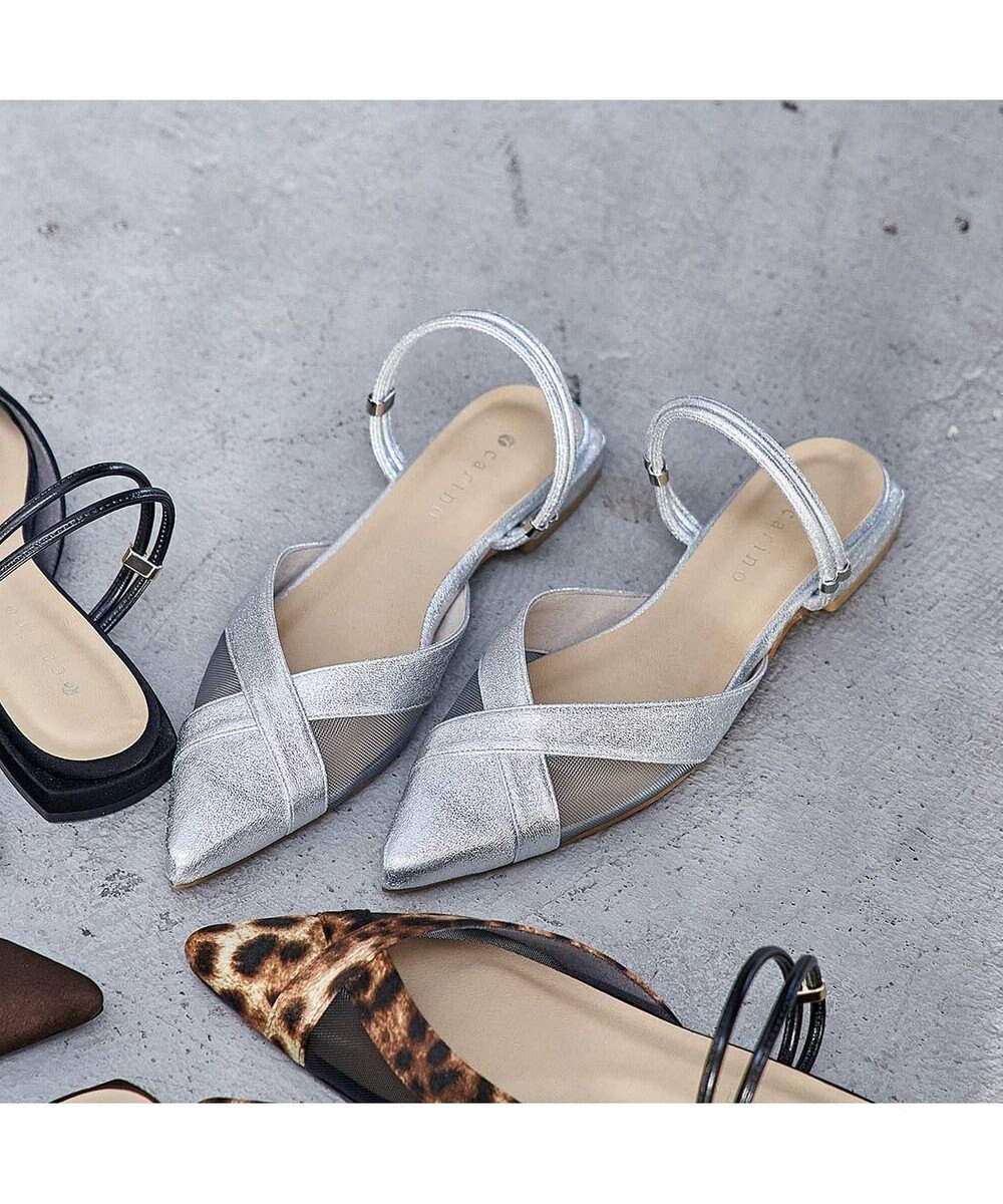 MODE ET JACOMO <carino>【２WAY】バックベルトサンダルパンプス 