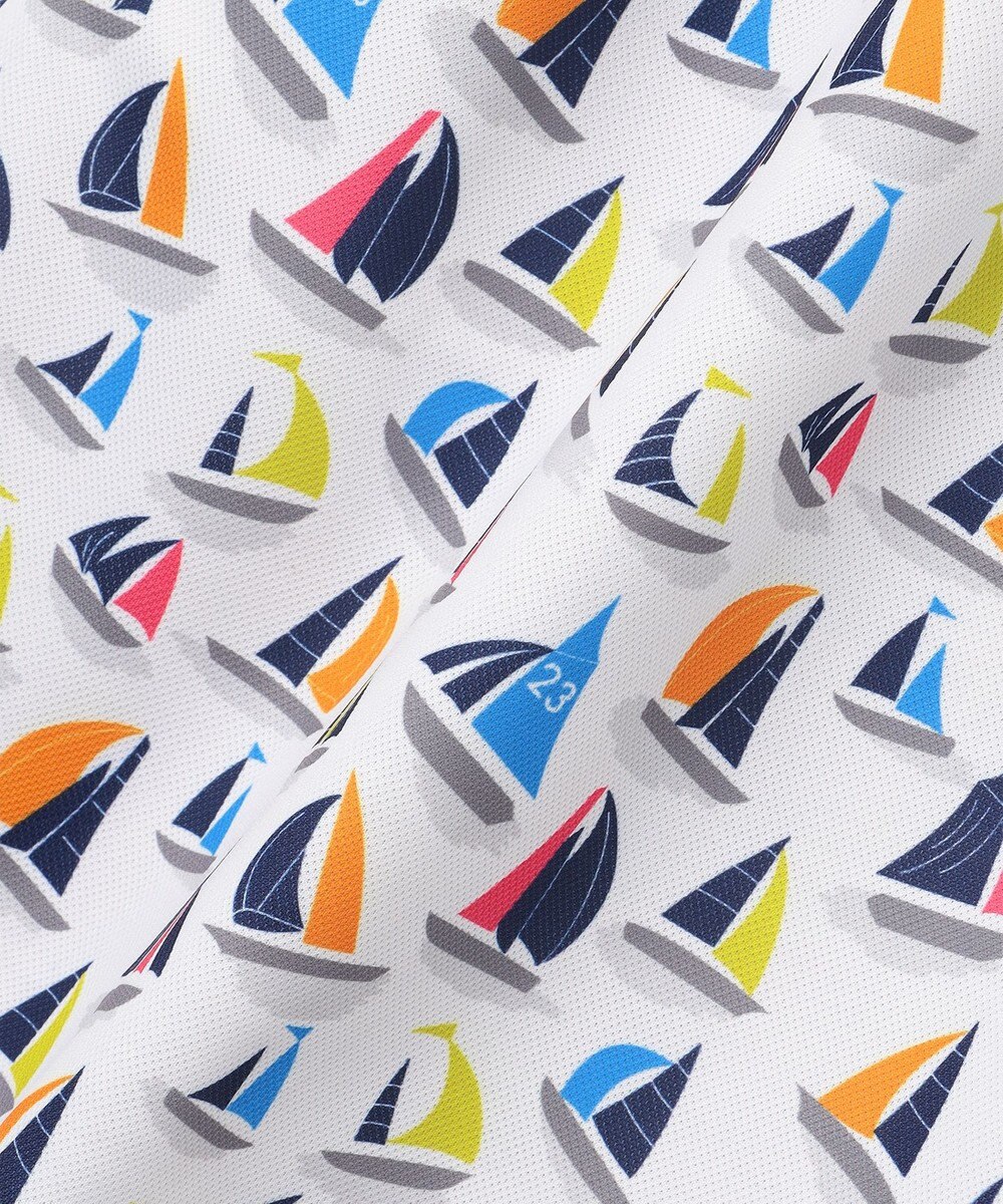 23区GOLF 【WOMEN】【吸水速乾・UVケア】マルチヨットプリント スカート 